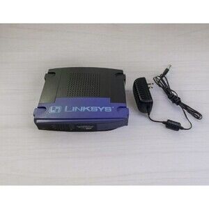 LINKSYS BEFVP41 Etherfast Cable/DSL Router w/4-Port 10/100 Switch - Works!